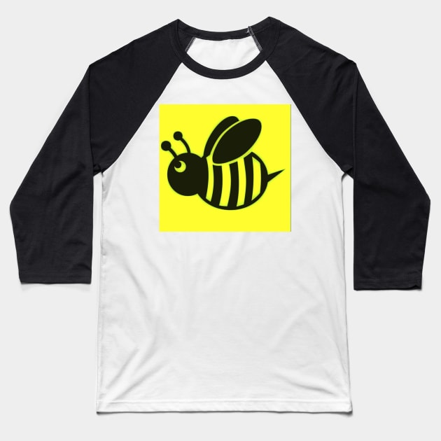 Bee Baseball T-Shirt by Donkeh23